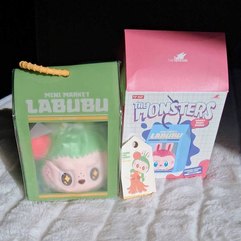 POP MART Squishy Stress Ball The Monsters Labubu Wacky Mart Confirmed